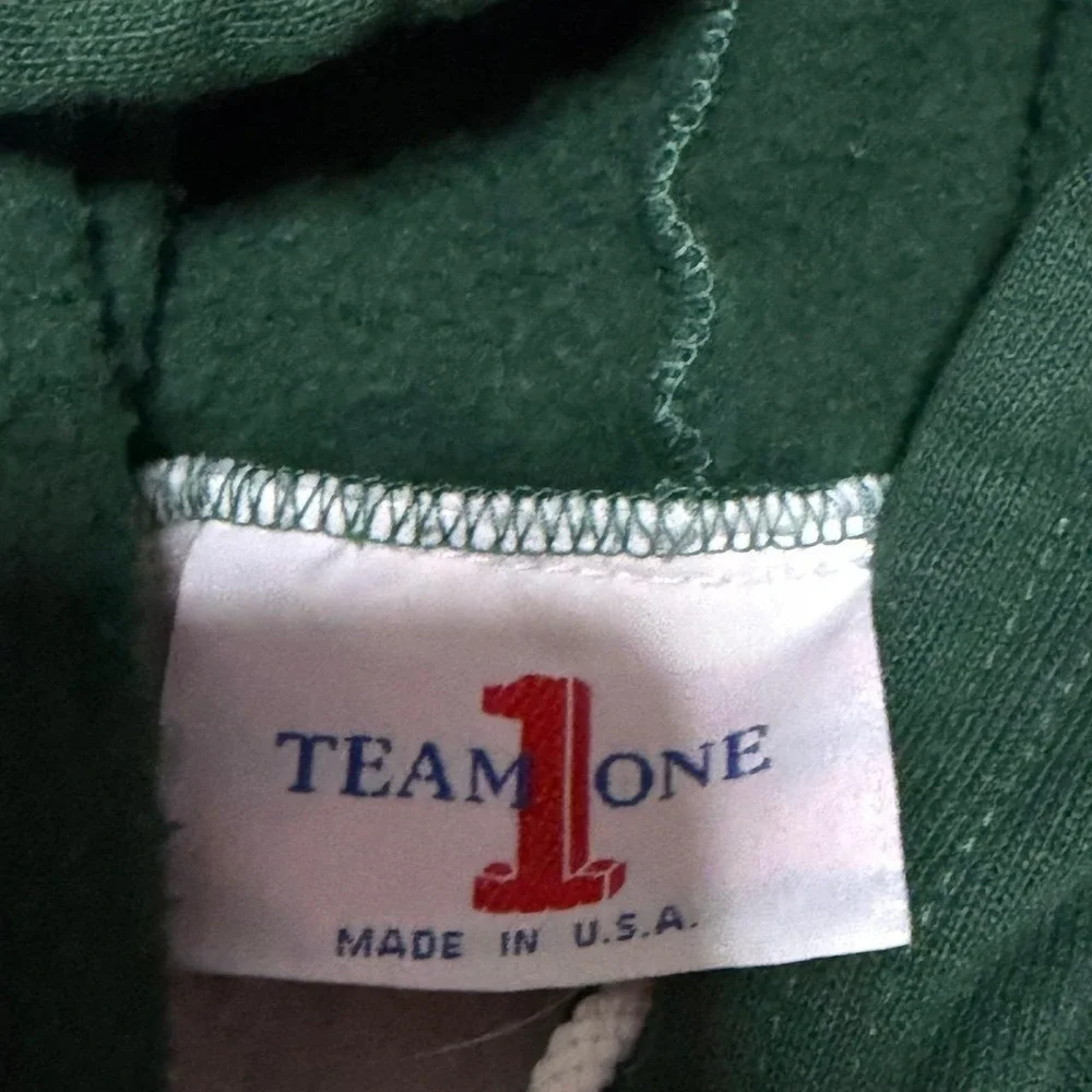 Vintage Green Bay Packers Toddler 3T Team One USA Colorblock Hoodie NFL